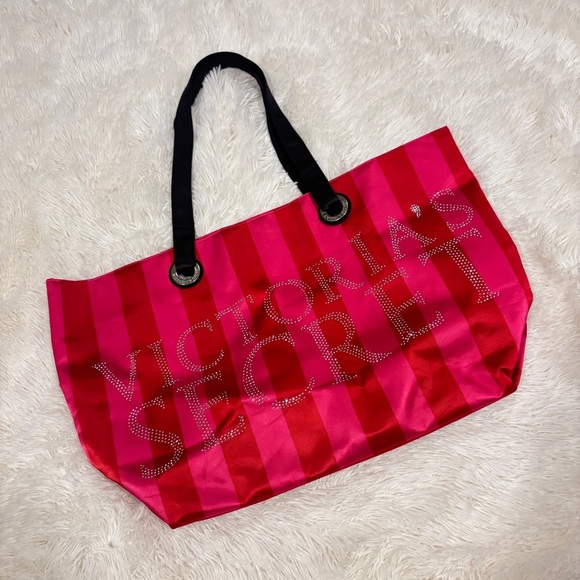 Victoria's Secret large tote bag weekender satin - Picture 1 of 11